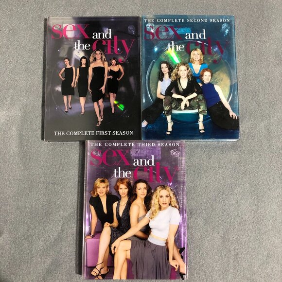 Lot of SEX AND THE CITY TV SHOW DVD Seasons 1,2,3 Lot of 3 - Picture 1 of 12
